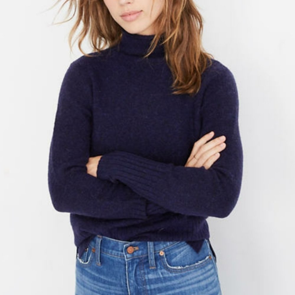 MadewellI nland Alpaca Wool Turtle Neck Sweater - Picture 1 of 8